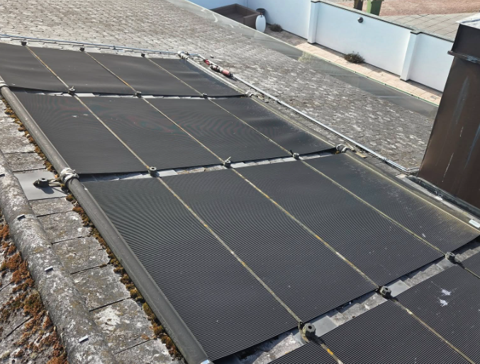 Solpaneler installation